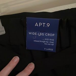 APT 9 wide leg crop pant